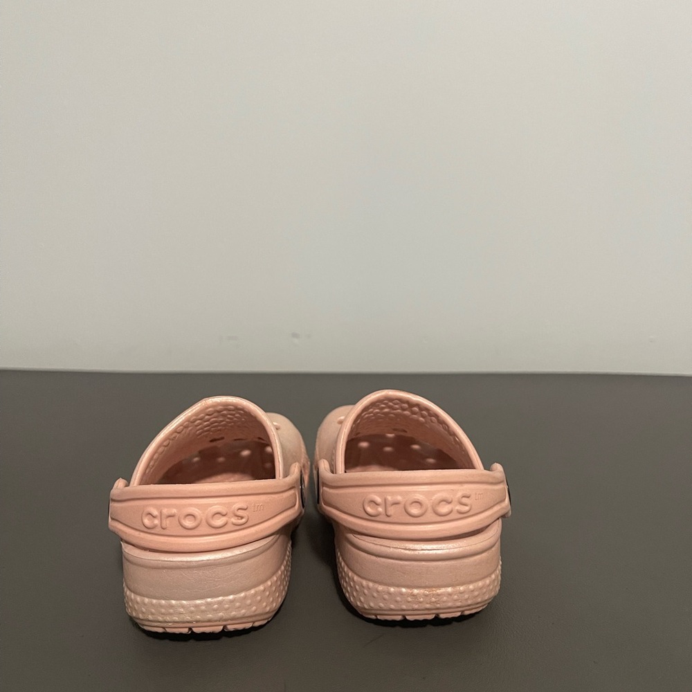 CROCS Kids Rose Gold Sandals